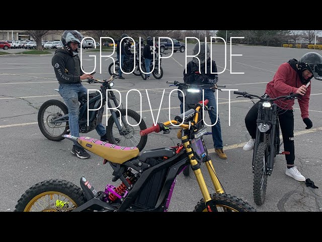 Surron | Talaria | Group Ride Provo, UT