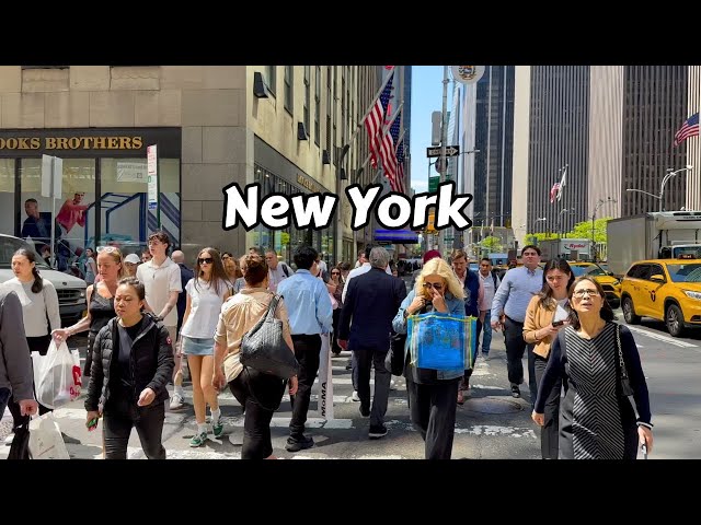 New York City Walk - 6th Avenue Manhattan Street Walking Tour