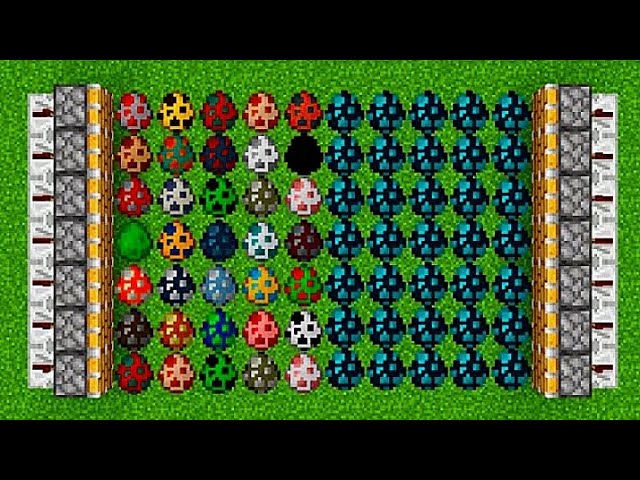 ALL EGGS MINECRAFT AND X999 WARDEN'S EGGS COMBINED?