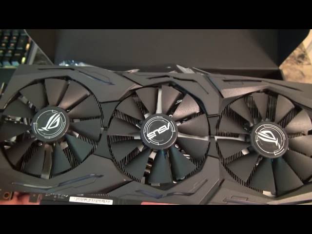 Asus Gtx 1080 Strix Graphics Card Unboxing, Install And First Boot