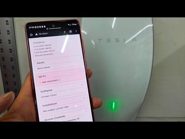 Fixed!! Gen 3 Tesla Wall Connector Won't Connect to Wi-Fi (Wi-Fi Not Connected)