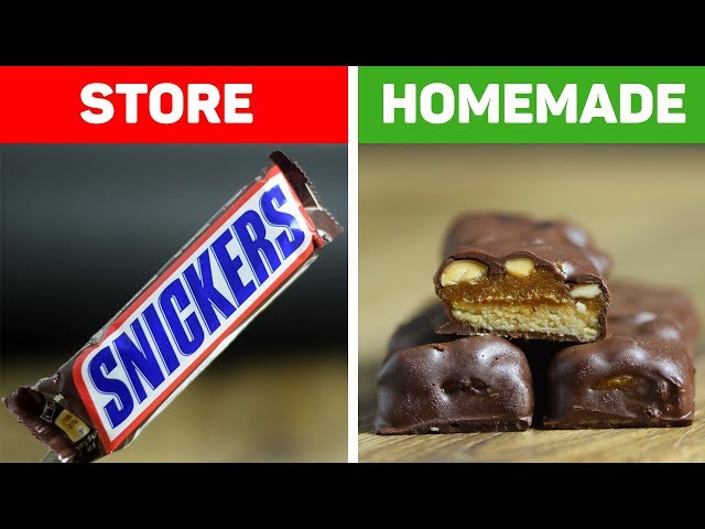How to Make Healthy Snickers