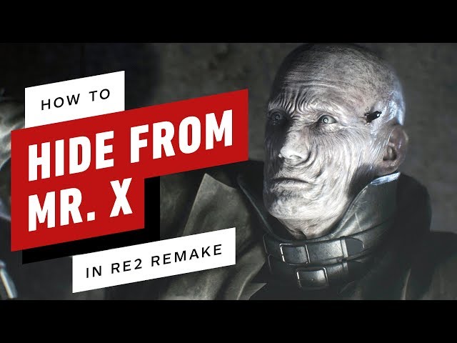 Resident Evil 2 Remake - How to Hide From Mr. X