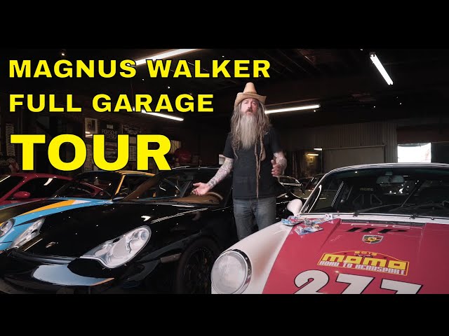 MAGNUS WALKER FULL PORSCHE GARAGE TOUR | AIR COOLED