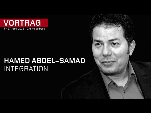 Hamed Abdel-Samad – Integration – DAI Heidelberg