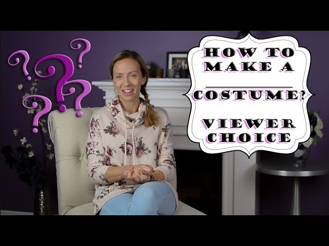 Halloween Costume Reveal!  How to make a _____ Costume , complete with tutorial (Retro Rivals)
