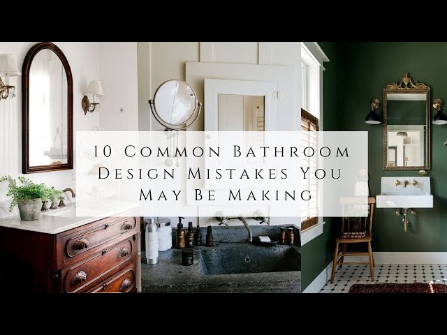 Common Bathroom Mistakes! 🙈🙈🙈🙈