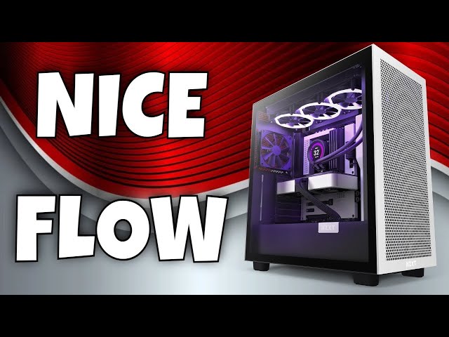 NZXT H7 FLOW - Full Review and Thermal Testing and comparison