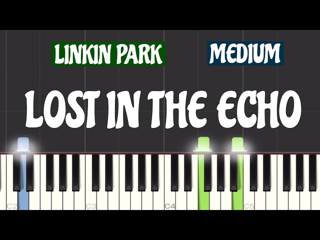 Linkin Park - Lost In The Echo Piano Tutorial | Medium