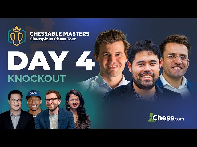 Chessable Masters | Magnus vs. Aronian: Winner Takes on Hikaru for a Division I Grand Final Seat!