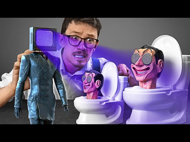 Bringing TV Man to Life: The Creation of the Hero of Skibidi Toilet Universe 📺🚽 #Shorts