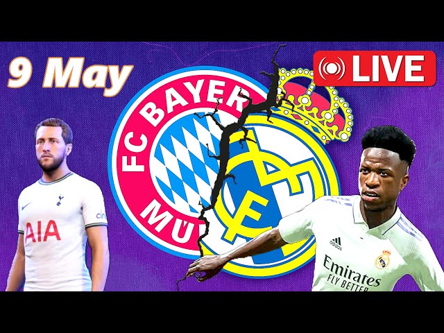 Real Madrid vs Bayern Munich Live Stream | 2024 UCL Semi-final Full Match Leg 2