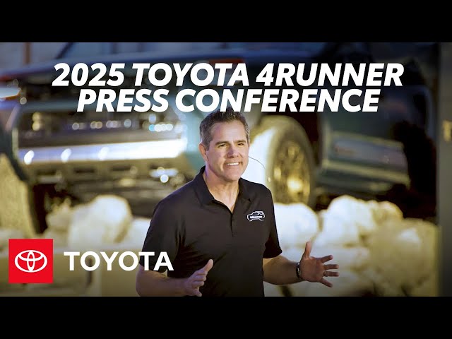 2025 Toyota 4Runner Press Conference Reveal | Toyota