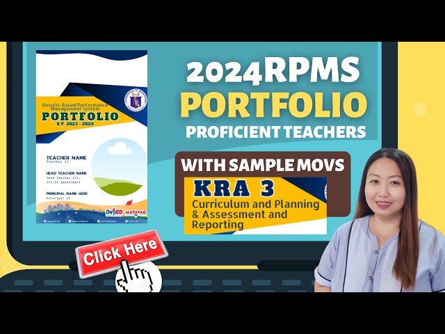 2024 RPMS PORTFOLIO - KRA 3 WITH SAMPLE MOVs