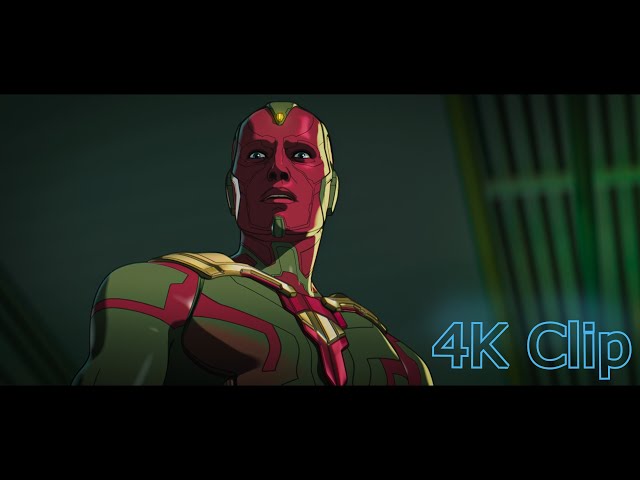 Vision Expressing Love About Wanda| What If 01*05 4K Clip