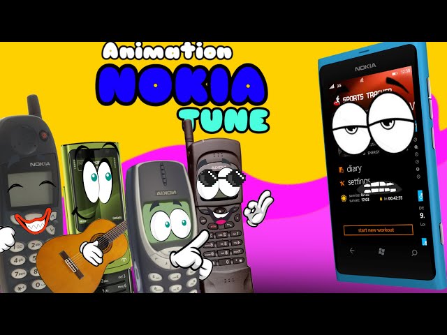 Nokia Tune Animation. Nokia Evolution