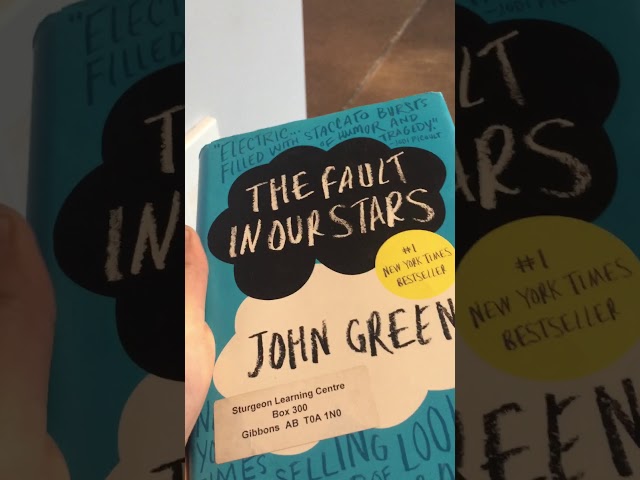 I am reading fault in our stars by john green
