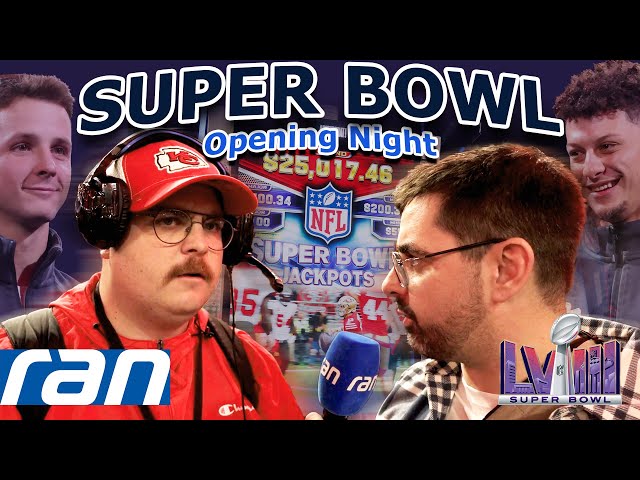 Super Bowl: Vlog Tag 1 -  Opening Night und kein Glück an den Slot Machines