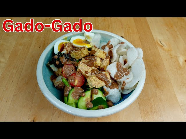 Best salad from Indonesia - Gado Gado