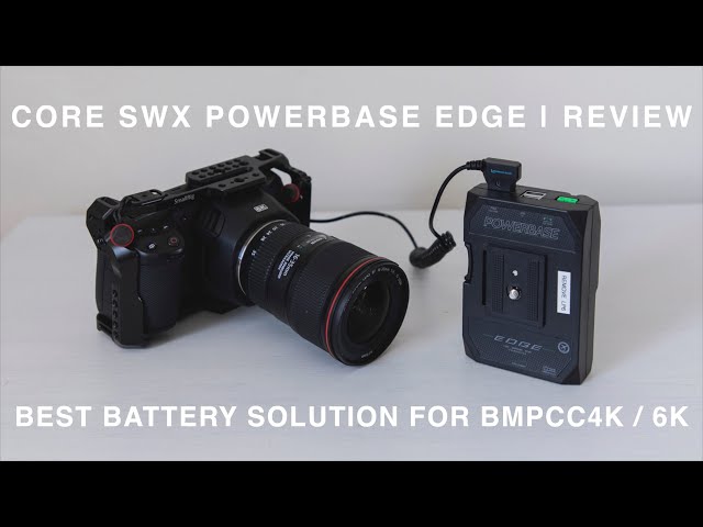 CORE SWX POWERBASE EDGE | Review | My Favourite Battery Solution for the BMPCC 4K and 6K