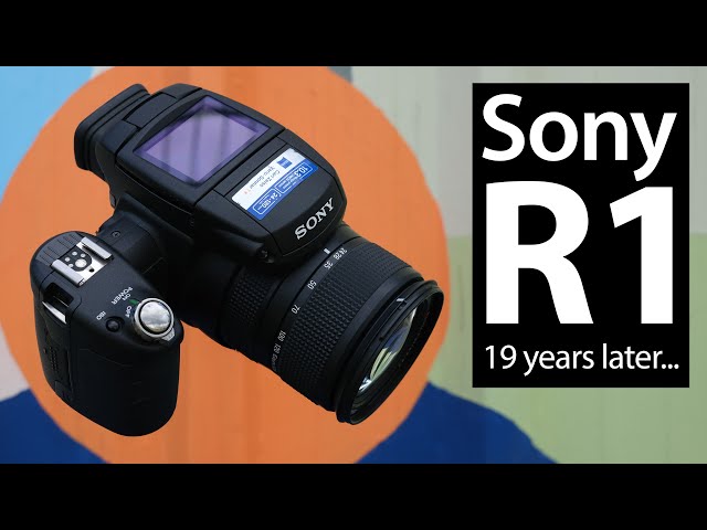 Sony Cyber-shot R1: 19 years later! RETRO review vs F828 vs EOS