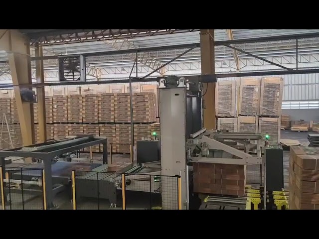 full Automatic palletizer system for corrugated carton,new product