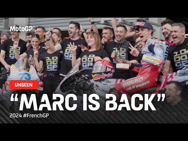Inside Martin & Marquez' crazy celebrations in Le Mans! 🤪 | 2024 #FrenchGP UNSEEN