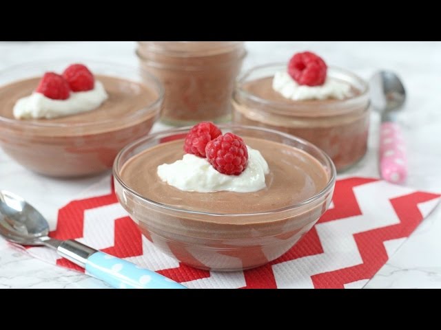 Greek Yogurt Chocolate Mousse | Healthy Dessert Recipe