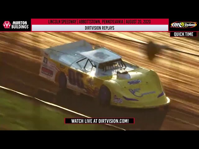 DIRTVISION REPLAYS | Lincoln Speedway August 20th, 2020