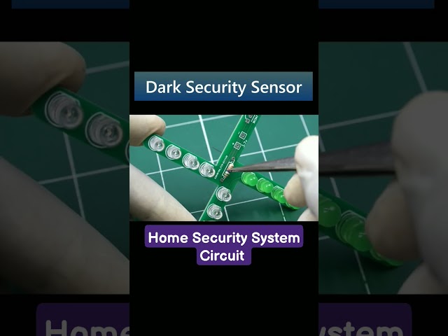 Home Security System Circuit 🤩🤩 #simplecircuit