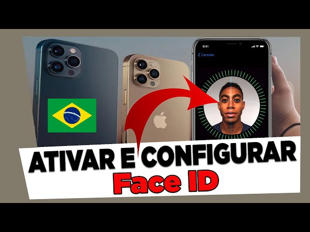 Como Ativar e Configurar O FACE ID No iPhone 12, iPhone 12 Mini, iPhone 12 Pro e iphone 12 Pro Max