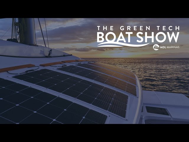 Overview of The Green Tech Boat Show