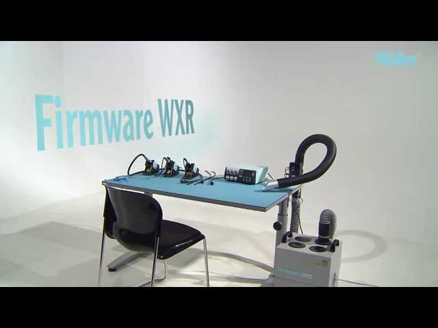 Weller WXR 3 station - How to make a firmware update