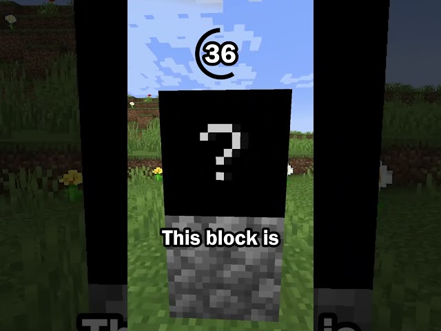 Guess the Minecraft block in 60 seconds