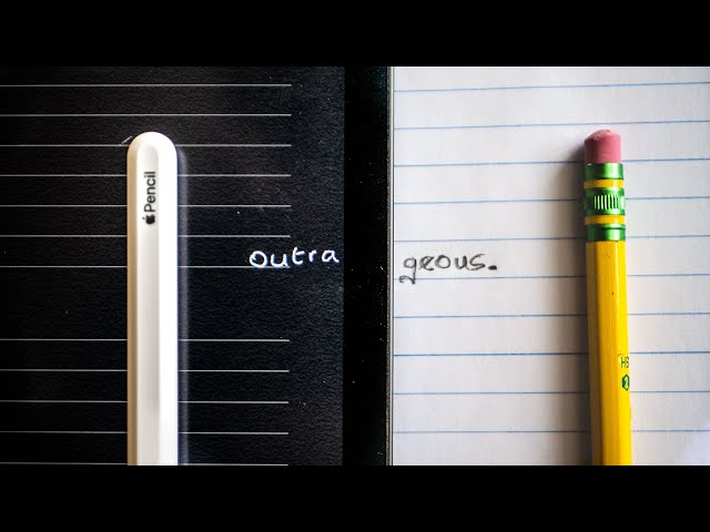 Apple Pencil vs. Real Pencil: OUTRAGEOUS COMPARISONS
