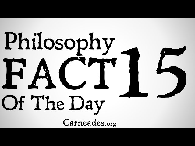 Philosophy Fact of the Day 15 #Shorts
