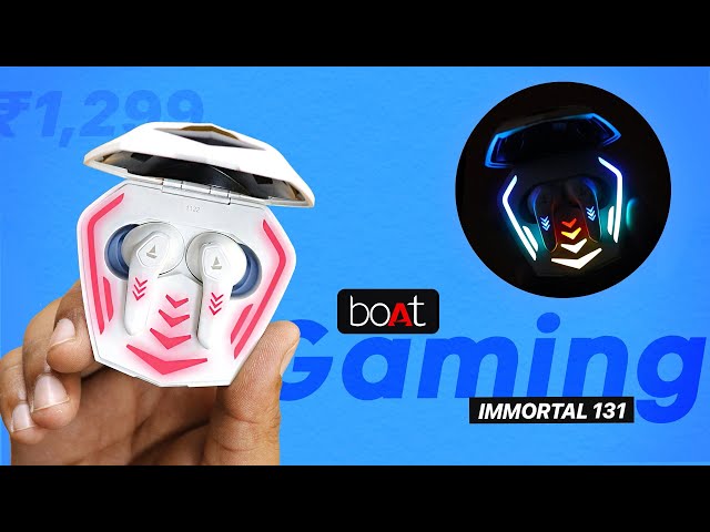 boAt Immortal 131 with RGB Lights 😍 BUY or NOT? Unboxing & Full REVIEW with Gaming & Calling Test! 🔥