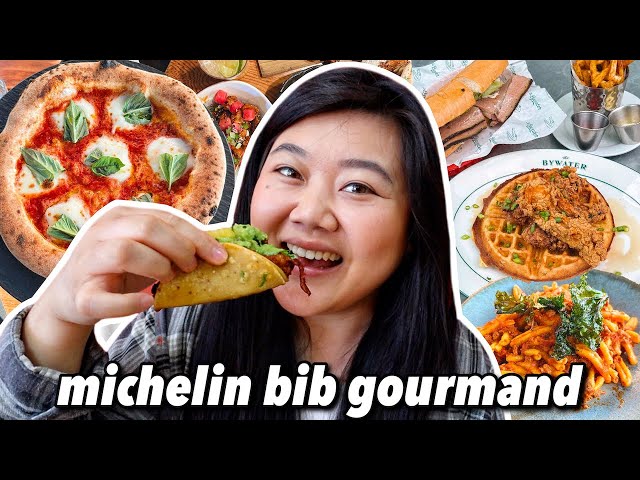 ONLY EATING MICHELIN RESTAURANTS FOR 24 HOURS! Bay Area Michelin Bib Gourmand Food Tour