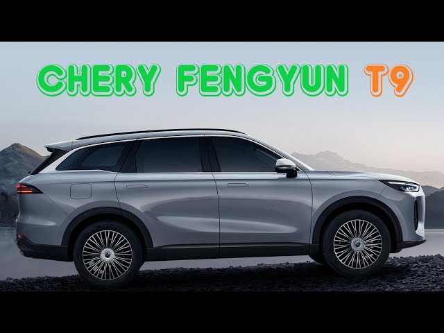 Chery FengYun T9 Plug in hybrid SUV 📸 External, internal, and test drive