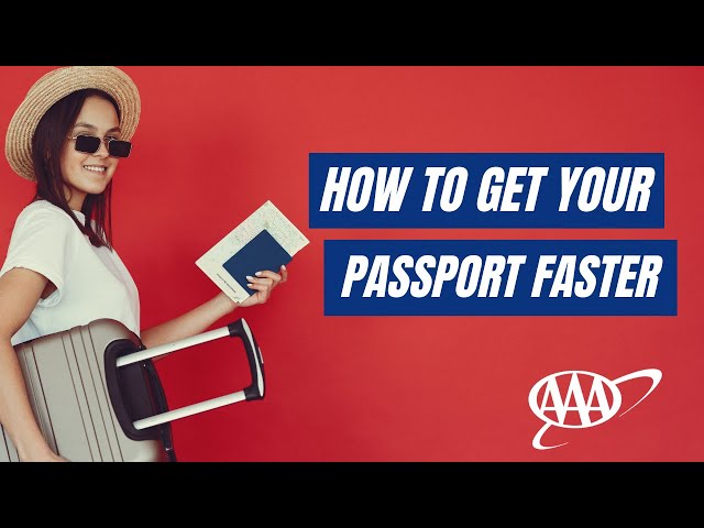 Fast-Track Your Passport & Travel Visa with AAA & Rush My Passport
