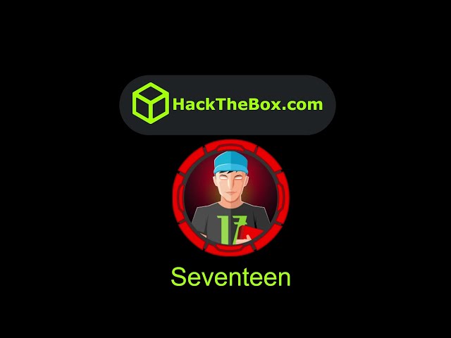 HackTheBox - Seventeen