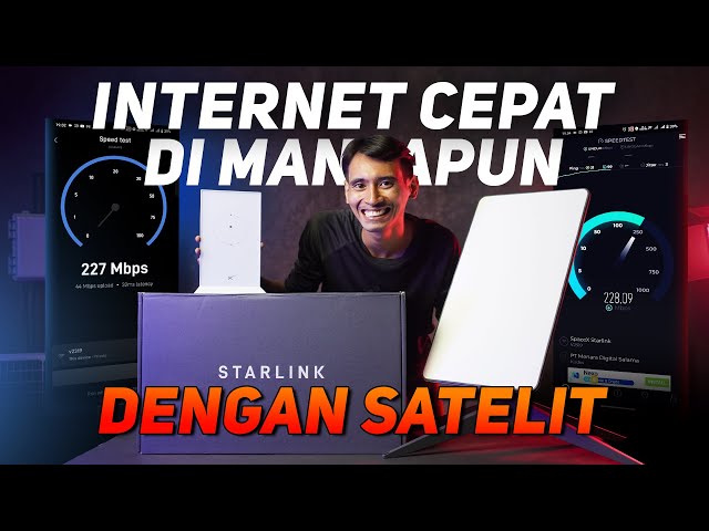 STARLINK INDONESIA REVIEW, INTERNET DARI LANGIT TANPA SINYAL DIMANAPUN ANDA BERADA (TERLENGKAP)