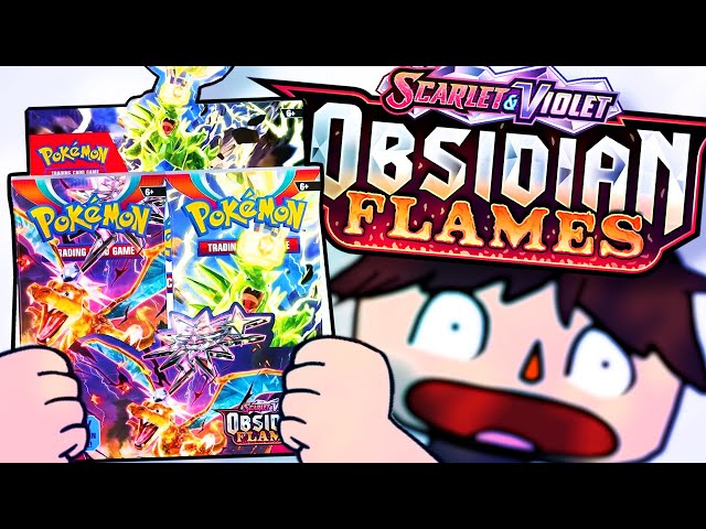 Opening NEW Obsidian Flames Pokemon Cards
