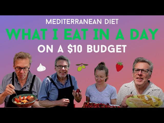 Mediterranean Diet | What I Eat in a Day on a Budget