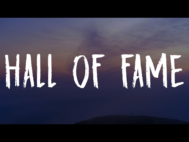 The Script - Hall Of Fame (Lyrics) Ft. will.i.am