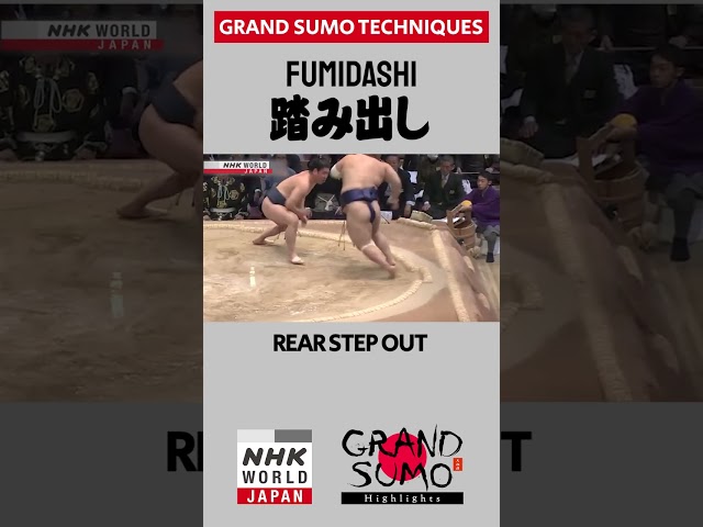 #Sumo Technique: FUMIDASHI
