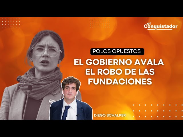 "El Gobierno AVALA el robo de las Fundaciones", Diego Schalper | Polos Opuestos