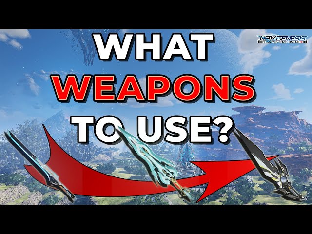 [PSO2:NGS] Weapon Progression Guide | Levels 1-70