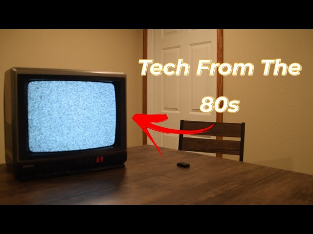 Tech From The 80s (School Project) #retro #technology #80s #vintage