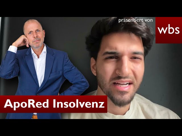 Insi-Modus wird real: Insolvenzverfahren gegen ApoRed eröffnet! | Anwalt Christian Solmecke